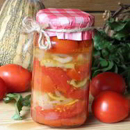 Рецепт Салата Красного закат на зиму