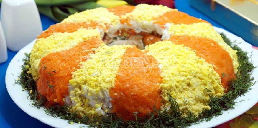 Рецепт салата любаша