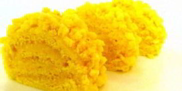 бисквитный рулет мимоза