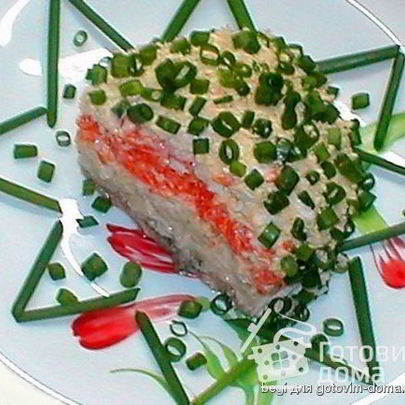 Классический салат Мимоза