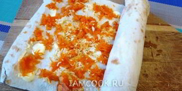 рулет мимоза