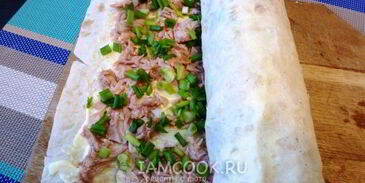 рулет мимоза