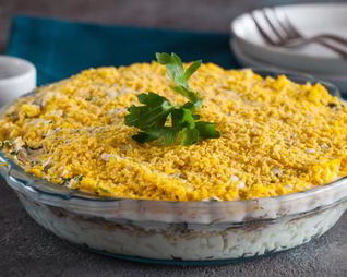 Салат Мимоза классический