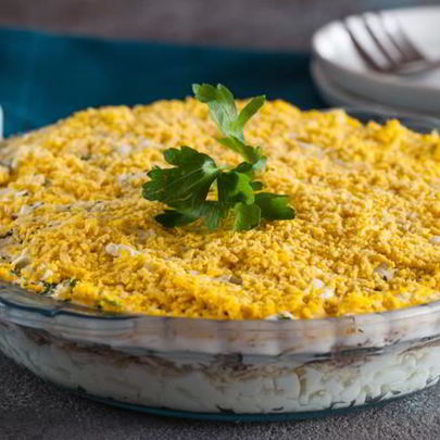 Салат Мимоза классический