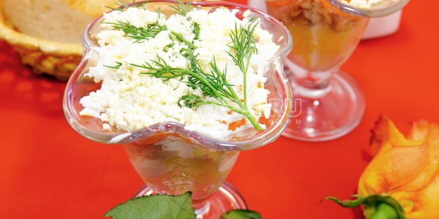 Рецепт салата мимоза с горбушей