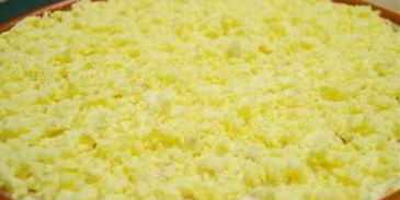 салат мимоза с плавленым сыром