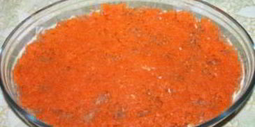 салат мимоза с сыром и яблоком