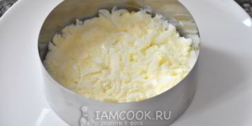 салат мимоза с сыром