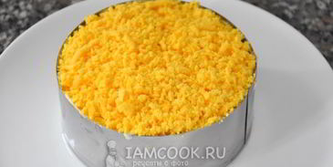 салат мимоза с сыром