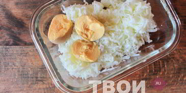 салат мимоза с тунцом