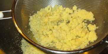 цуккотто мимоза с лимонным муссом