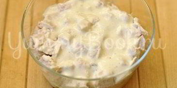 салат мясной