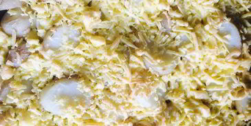 картофель под шубой