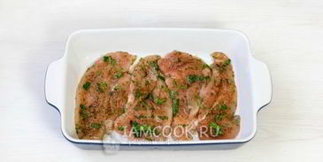 куриная грудка под шубой в духовке