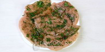 куриная грудка под шубой в духовке