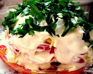 Помидоры под шубой