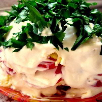 Помидоры под шубой