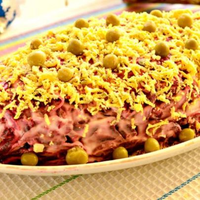 Праздничная Селедка под шубой