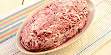 праздничная селедка под шубой