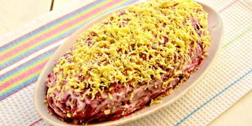 праздничная селедка под шубой