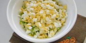 салат крабовый под шубой