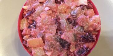 салат ленивая селедка под шубой