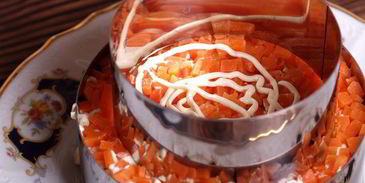 салат-торт селедка под шубой