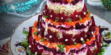 салат-торт селедка под шубой