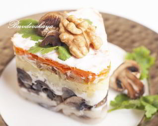 Сельдь под Лисьей шубкой