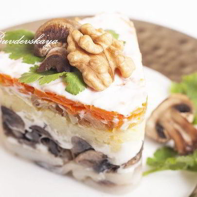 Сельдь под Лисьей шубкой