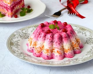 Сельдь под шубой Мозаика