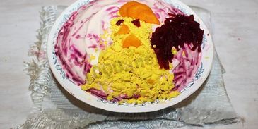 сельдь под шубой петух