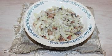 сельдь под шубой петух