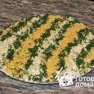 Рецепт Сельди под яично-сливочной шубой