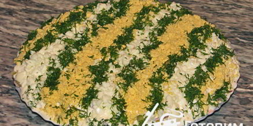 Рецепт сельди под яично-сливочной шубой