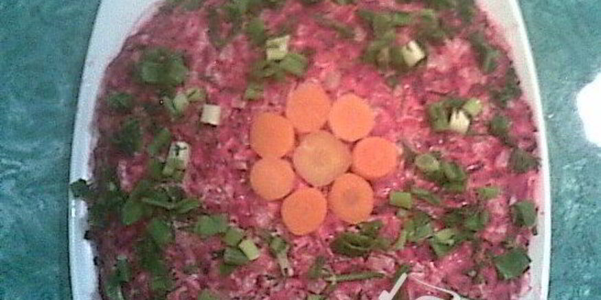 Рецепт селедки под шубкой пикантная