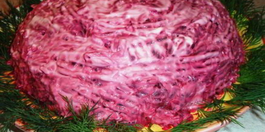 Рецепт селедки под шубкой