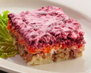 Селедка под шубой Праздничная