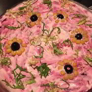 Рецепт Селедки под шубой с семгой и яблоком