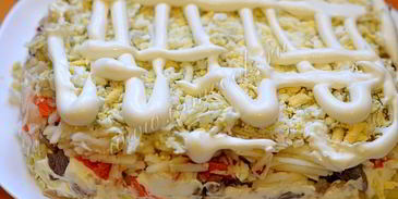 селедка под шубой с яблоком