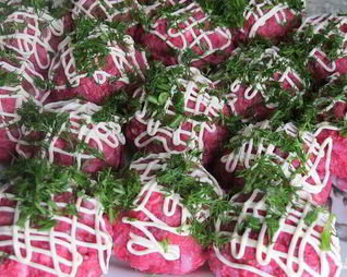 Селедка под шубой шариками