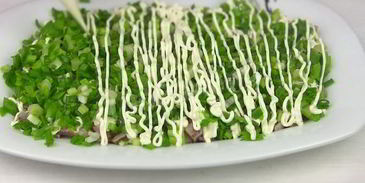 селедка под зеленой шубой с сыром и без свеклы