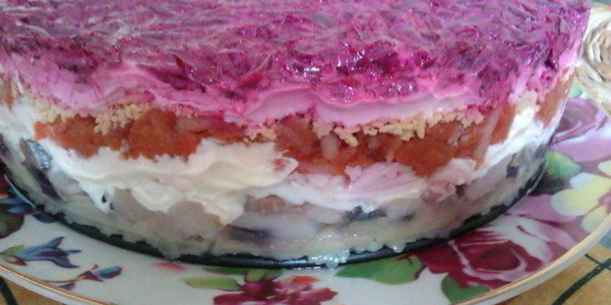 Рецепт селедочки под шубой