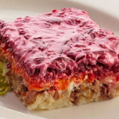 Традиционная Сельдь под шубой к празднику