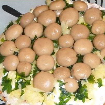 Салат Полянка