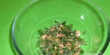 салат полянка