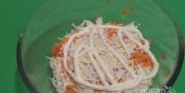 салат полянка