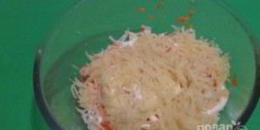 салат полянка