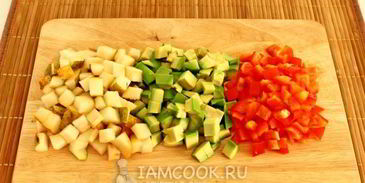 салат с авокадо и грушей