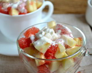 Салат с грейпфрутом